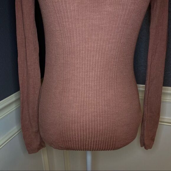 T By Alexander Wang Merino wool-blend ribbed top - Picture 7 of 12